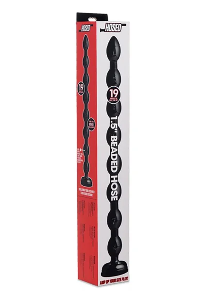 Hosed 19" Beaded Anal Snake