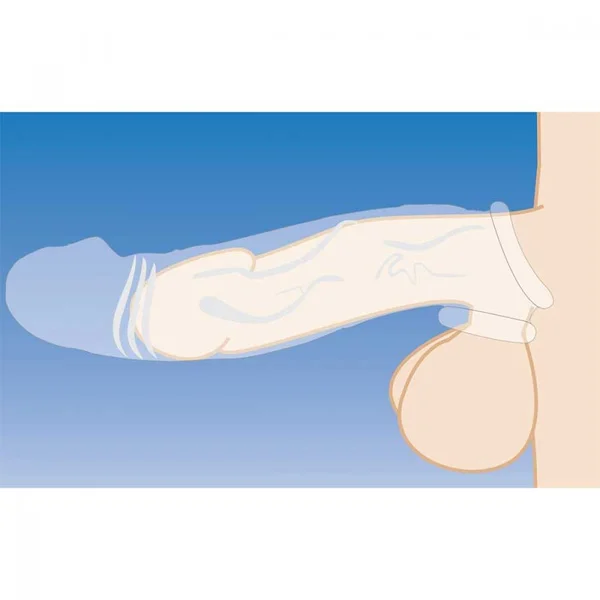 2 Inch Clear Extender Sleeve by Size Matters — image 5 of 6
