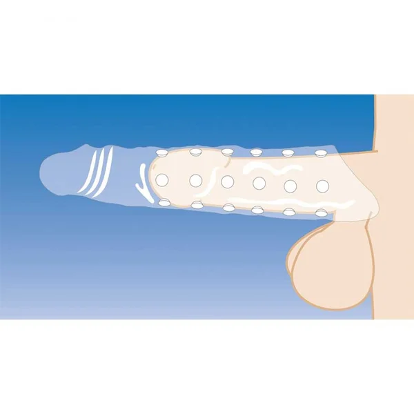 3 Inch Clear Extender Sleeve by Size Matters — image 6 of 7
