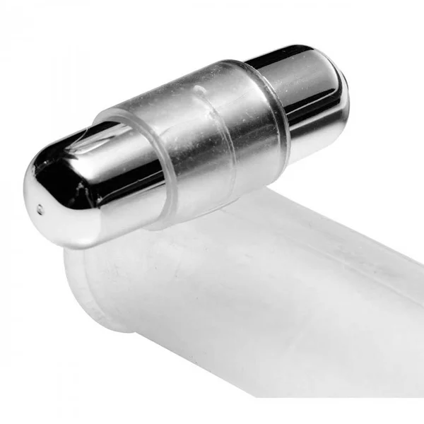 Clear Sensations Penis Extender Vibro Sleeve with Bullet by Size Matters — image 4 of 6