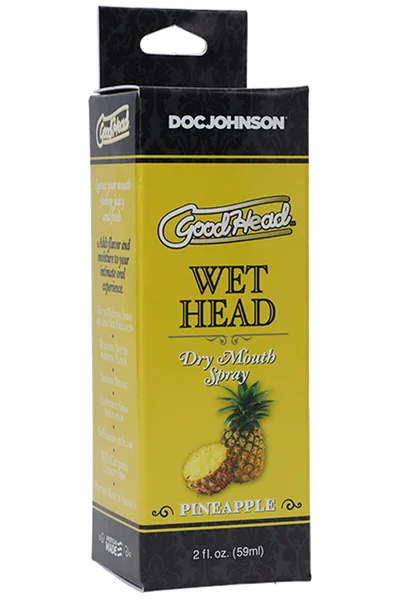 Doc Johnson Wet Head Dry Mouth Spray - Pineapple (59ml) — image 4 of 4