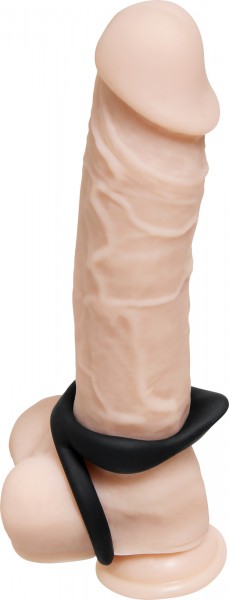 Dual Clit Tickler Cock & Ball Rings