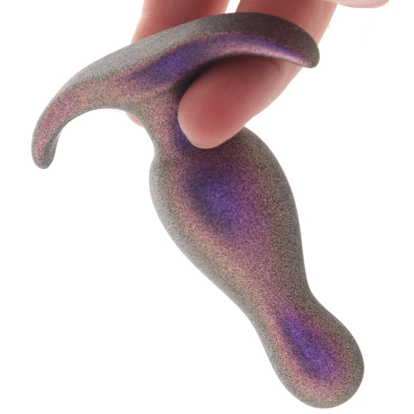 Anal Adventures Matrix Quantum Silicone Butt Plug By Blush - Galactic Purple