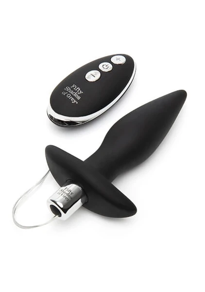 Fifty Shades of Grey Relentless Vibrations Remote Control Butt Plug