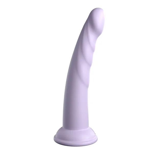 Dillio Platinum Slim Seven Silicone 7" Suction Cup Dildo - Lavender