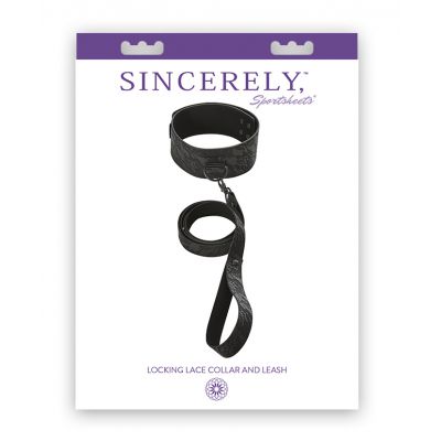 Sincerely Locking Lace Collar and Leash