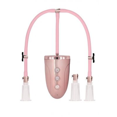 Automatic Rechargeable Clitoral Nipple Pump Set Medium Pin