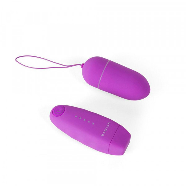 B Swish Bnaughty Classic Unleashed Bullet Vibrator - Grape
