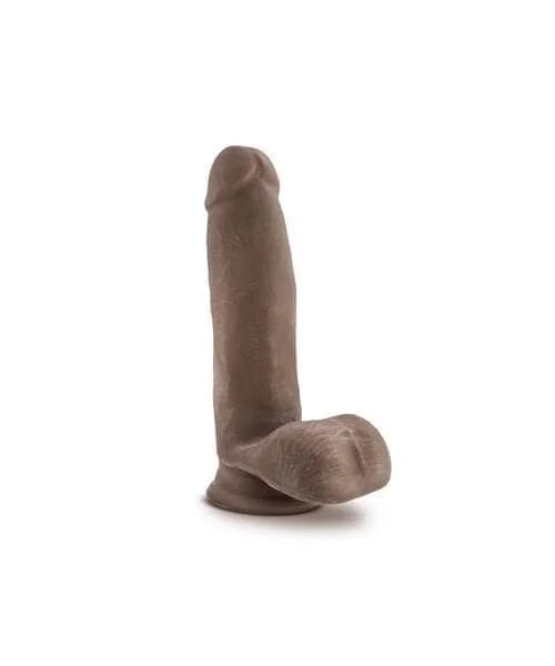 Au Naturel - 7" Sensa Feel Dildo - Chocolate