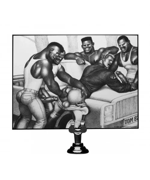 Tom of Finland 5 Speed Silicone P-Spot Vibe Black