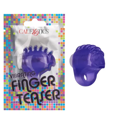 Foil Pack Vibrating Finger Teaser Purple
