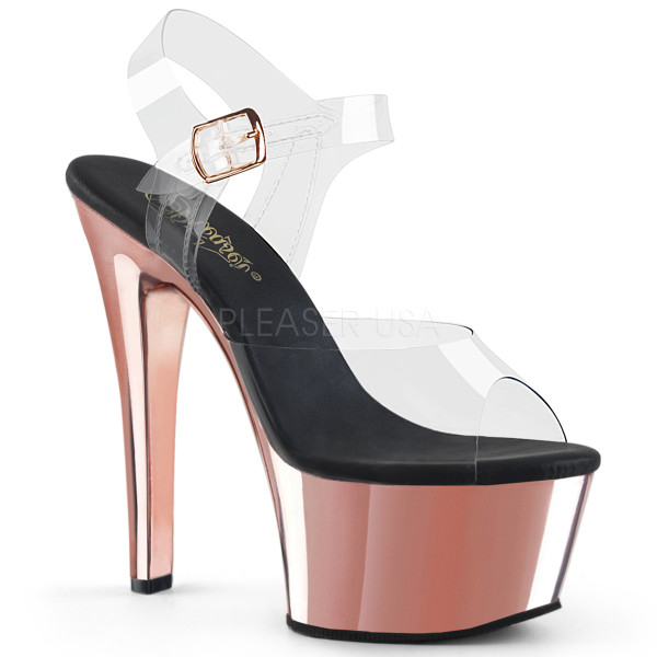 *6 inches Heel, 2 1/4 inches PF Ankle Strap Sandal — image 13 of 25