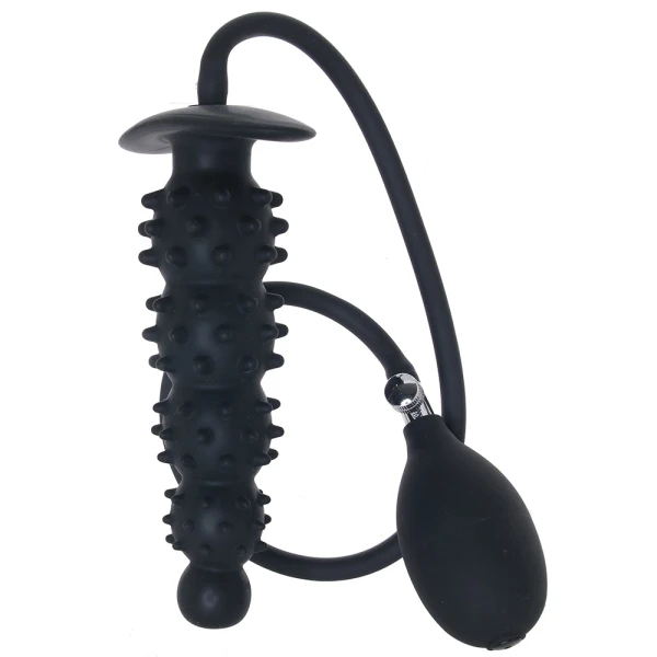 Ass Puffer Nubbed Inflatable Silicone Anal Plug — image 17 of 22