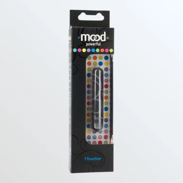 Doc Johnson Mood - Powerful Bullet-Style Black Super-Quiet Vibrator