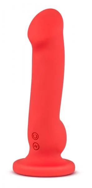 Nude Impressions 03 Vibrating Dildo Red — image 6 of 8