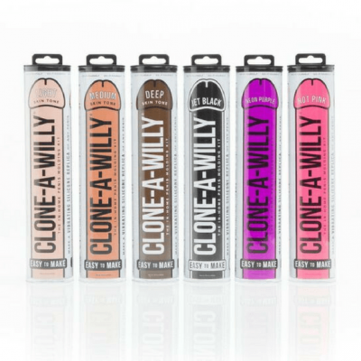 Clone A Willy Make Your Own Silicone Vibrating Dildo Skin Tones and Colors