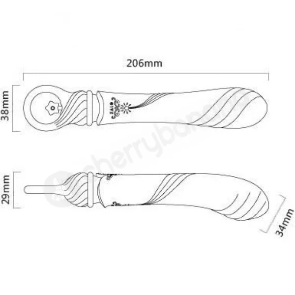 Zalo Courage Fairy Pink Pre-Heating G-spot Vibrator