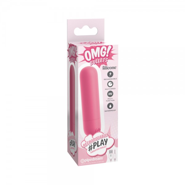 OMG Bullets Play Rechargeable Vibrating Bullet