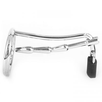 Torment Stainless Steel Humped Cock Trap 10 7cm