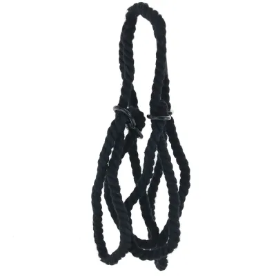 Merci Restrain Hemp Wrist Ankle Cuffs in Black
