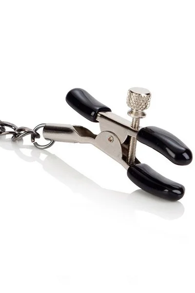 California Exotic Adjustable Metal Nipple Clamps with Connecting Chain — image 14 of 15