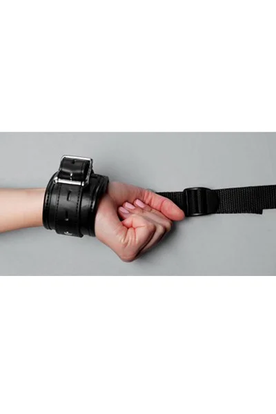 Strict Adjustable Bondage Fetish Bed Restraint Kit with Padded Cuffs — image 8 of 20