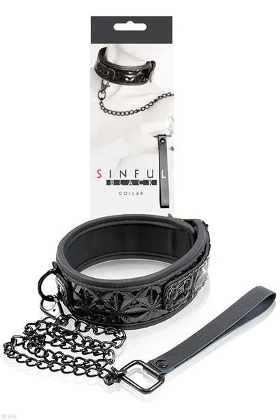 nsnovelties Sinful Collar with Leash — image 2 of 2
