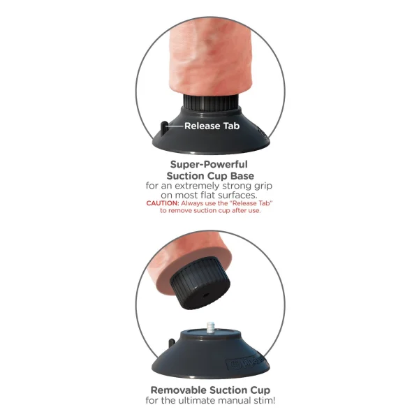 King Cock 9'' Vibrating Cock