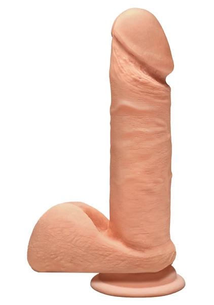 The D - Perfect D 7" Suction Cup Dildo by Doc Johnson - Vanilla