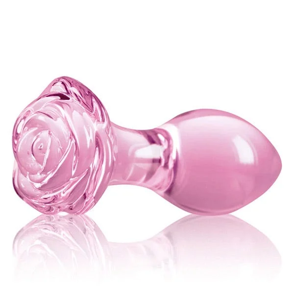 Crystal Rose Butt Plug