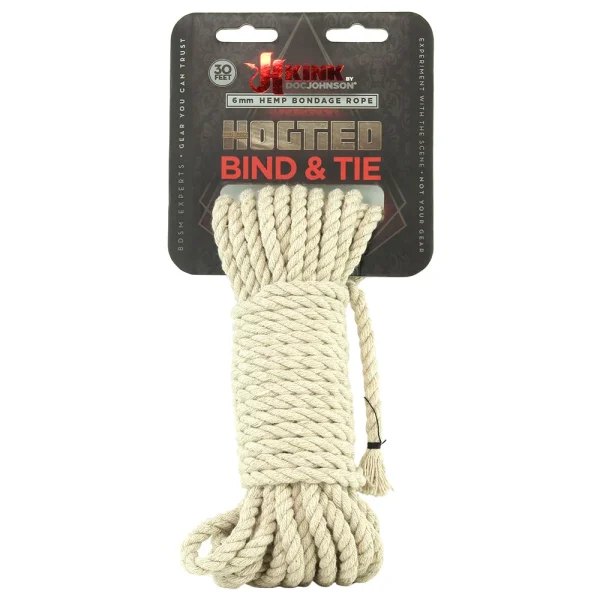 Doc Johnson Kink Bind & Tie Hemp Bondage Rope