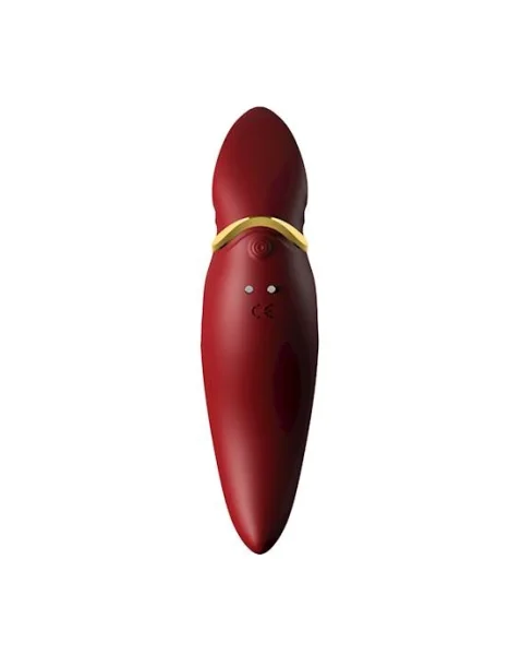 Zalo Hero Clitoral Vibrator - Red - 5.7 Inch