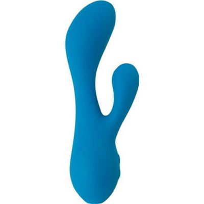 The Swan Hug Vibrator Teal 6 5 Inches