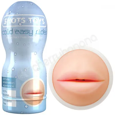 Shots Toys Cold Easy Rider Mouth Masturbator