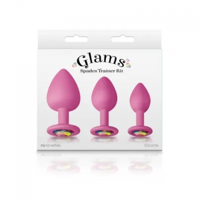 NS Glams Spades Trainer Kit Pink