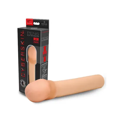 Cyberskin 2 Xtra Thick Transformer Penis Extension Flesh