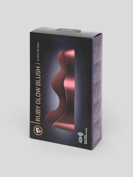 Rocks Off Ruby Glow Rechargeable Ride On Wand Vibrator