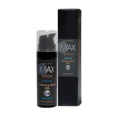 Max Relax Calming Anal Gel Unscented 0 50 Oz