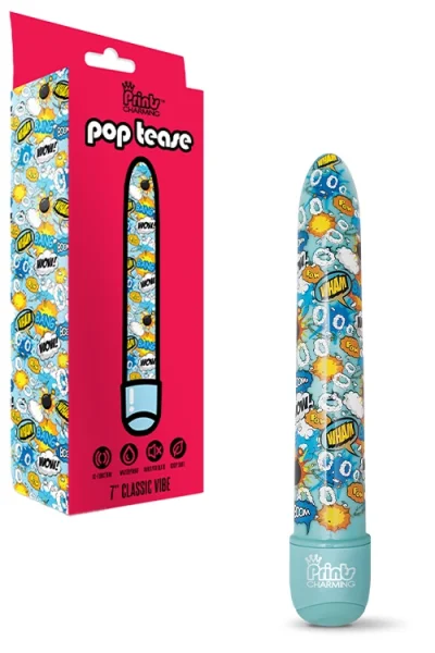 Prints Charming Pop Tease - 7" Classic Vibrator