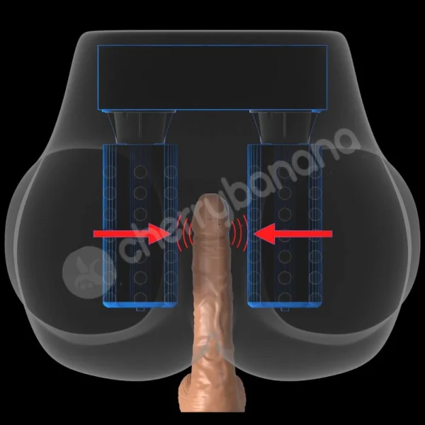 PDX Elite Milk Me Silly Mega Masturbator With Dual Gyrating Motors