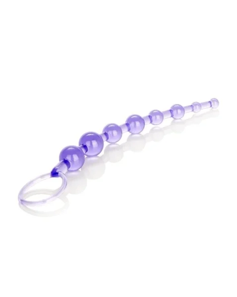 Shanes World Anal 101 Intro Beads - Purple - 7.5 Inch