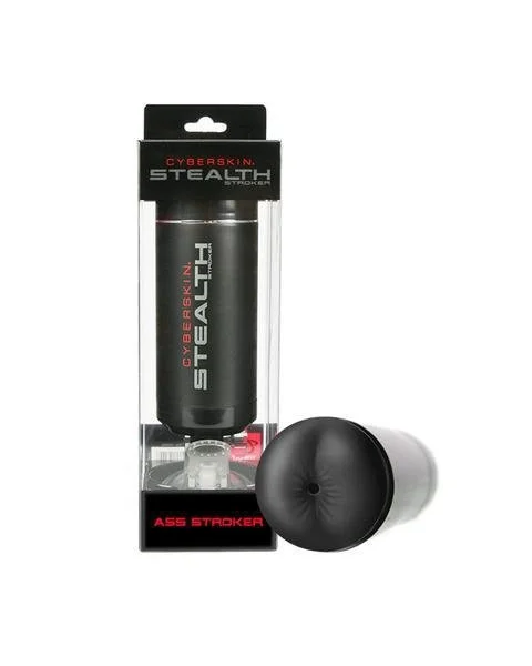 Cyberskin Stealth Ass Stroker Black
