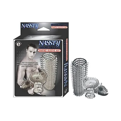 Nassty Collection Sleeve balls Kit smoke