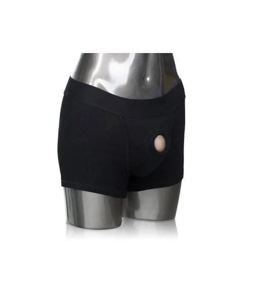 Packer Gear Boxer Brief Harness  - Medium-large - Black