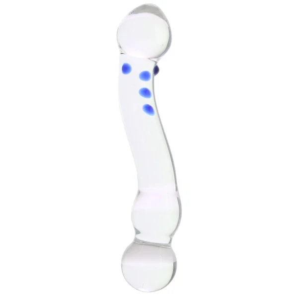 Glas 6in Curved G-spot Glas Dildo