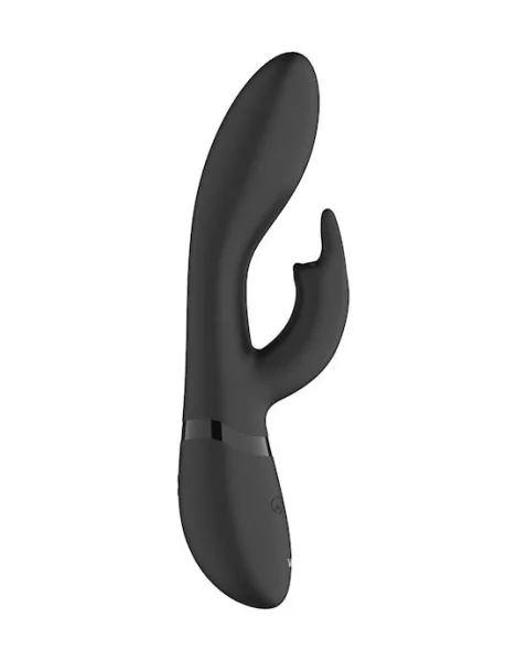 Zosia - Classic G-spot Rabbit  - Black - 8 Inch