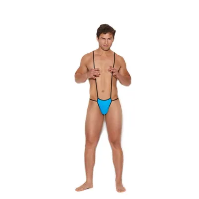 Men s Suspender Pouch One Size Blue