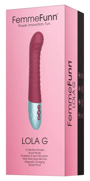 Lola G - Double Layered G Spot - Maroon