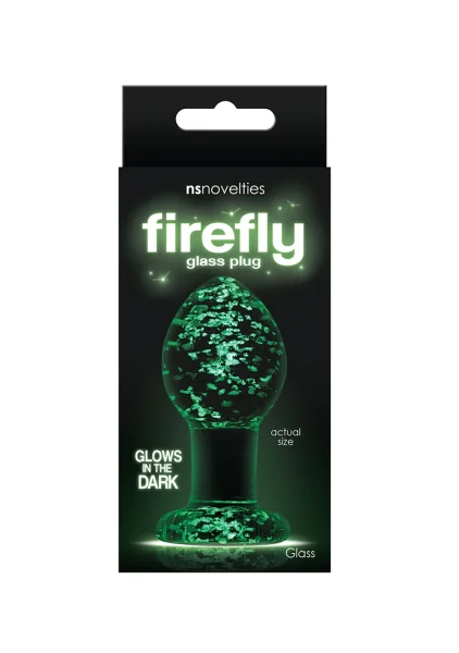 Firefly Glass - Plug - Large - Clear