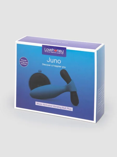 Lovehoney Juno Rechargeable Music-Activated Vibrating Butt Plug